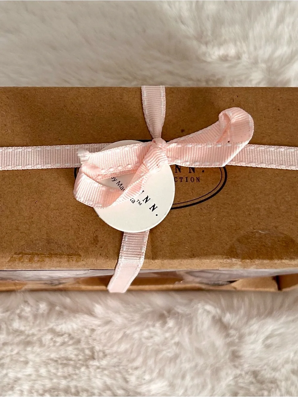 Rae Dunn Pink Ceramic Hair Ties & Bobby Pins Jars